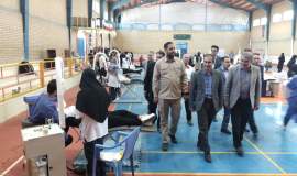 جهادگران سلامت، لبخند امید بر لبان نیازمندان تحت حمایت کمیته امداد بویین میاندشت نشاندند