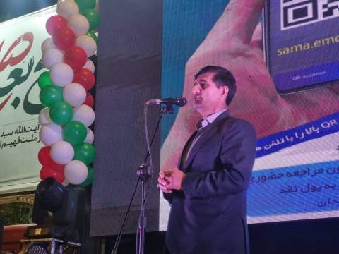 گزارش تصویری- برنامه  "کاروان زندگی در میدان" در هفتاد و پنجمین شب اجتماعات مردمی بجنورد-1405/02/24
