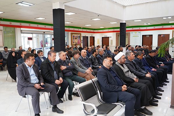 آیین گرامیداشت اربعین رهبر شهید در کمیته امداد اردبیل