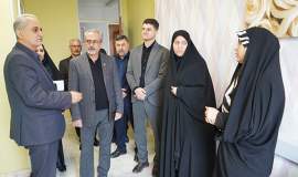 بازدید معاون سیاسی، امنیتی و اجتماعی استانداری اردبیل از «کلینیک رز» 