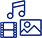 Emdad multimedia icon